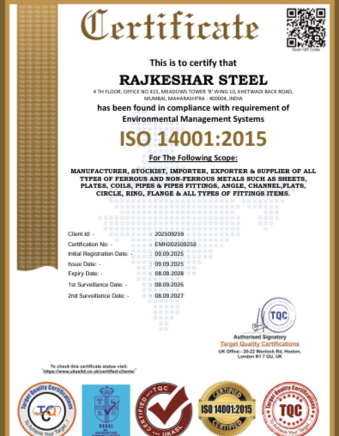 Environmental Management Systems Certificate